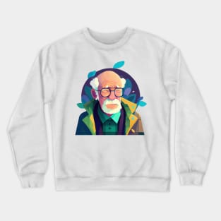 Beautiful Old Man Crewneck Sweatshirt